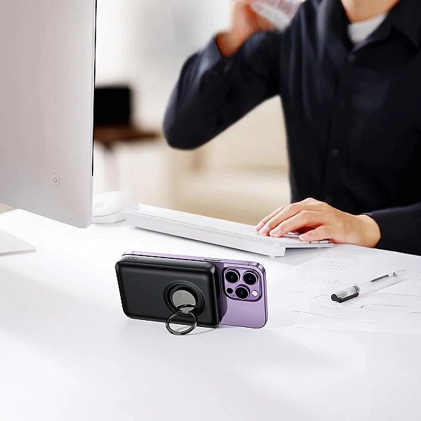 Powerbank bezprzewodowy 10000mAh Joyroom JR-W050/20W MagSafe z podstaw
