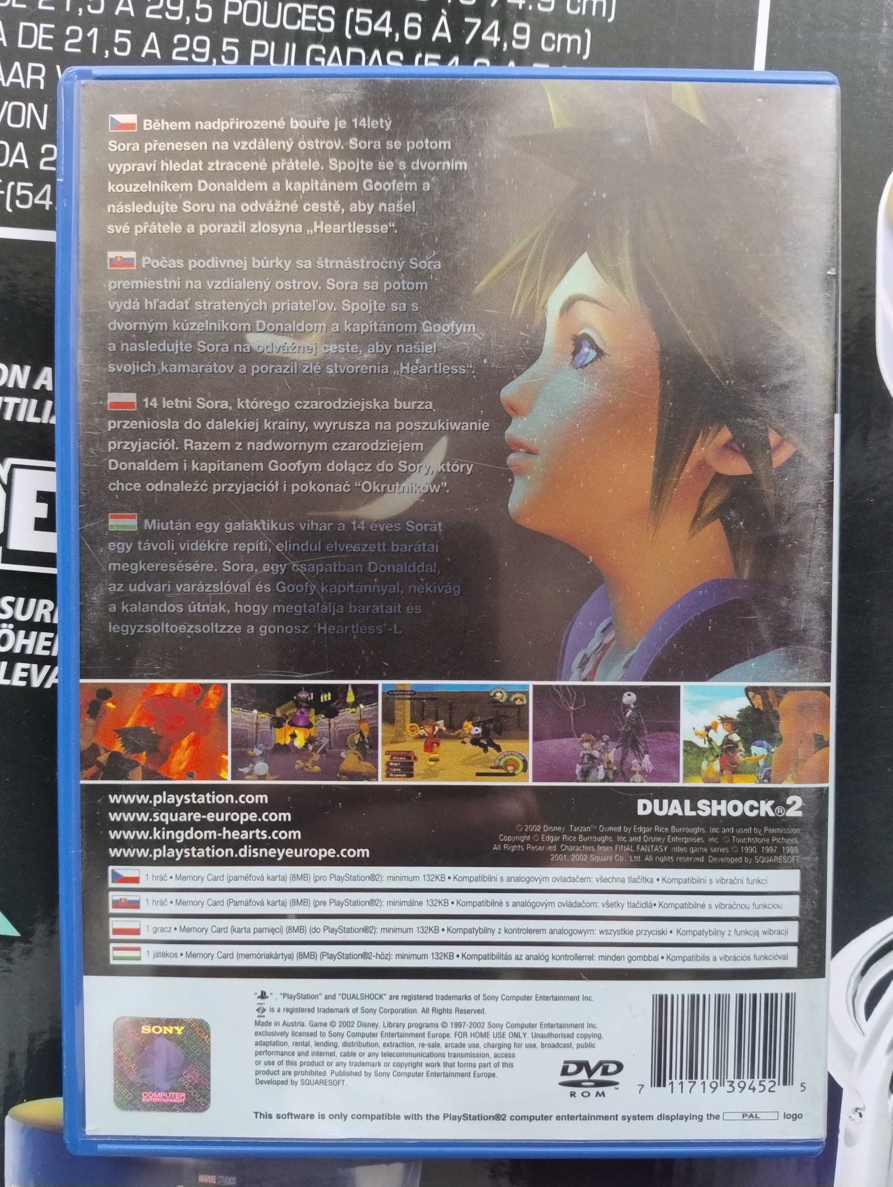 Kingdom Hearts PS2 ENG - Polska Dystrybucja!