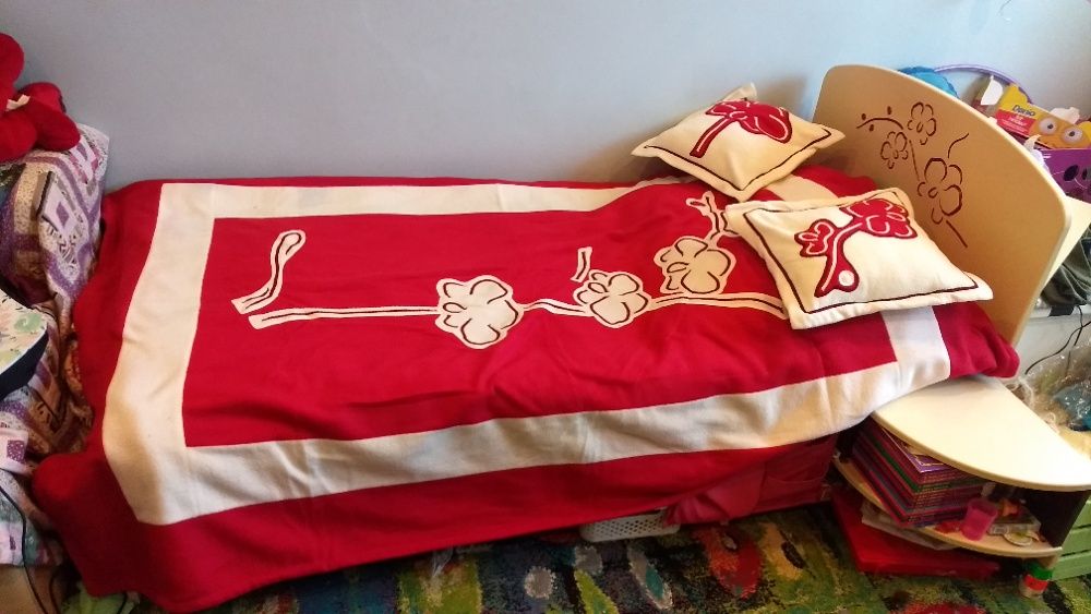 Łóżko, Meblik Orchidea bordo