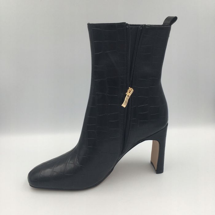 Buty damskie botki croco na słupku Raid rozm 39