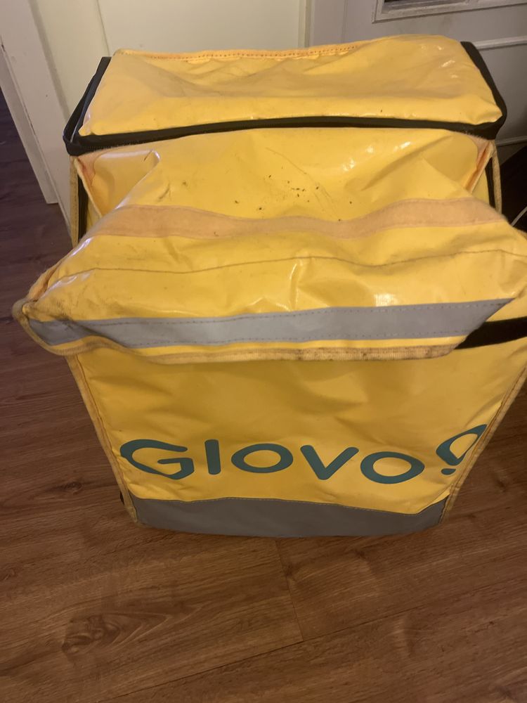 Mochila Glovo com pouco uso