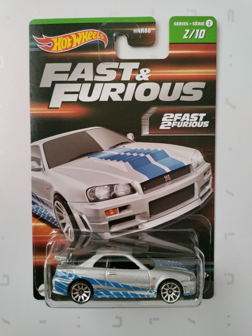 Carrinho da hot wheels Skyline