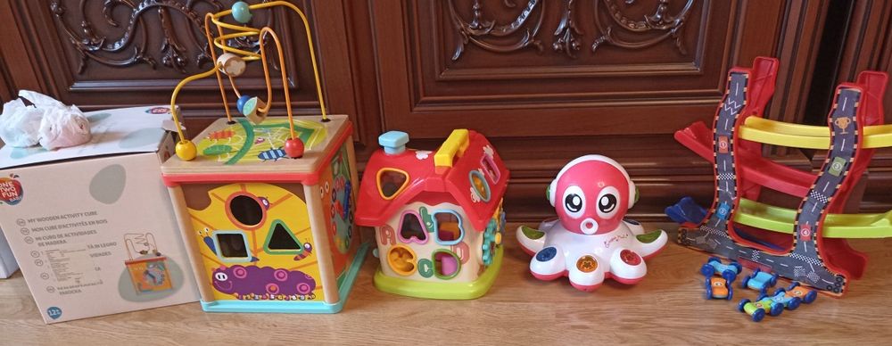 Сортер будинок. Розвиваюча іграшка Limo Toy чудо-будиночок