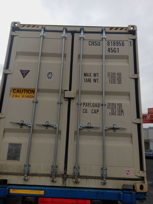 Kontener Morski Magazynowy - 40HC NEW nowy One Way 12m - VY