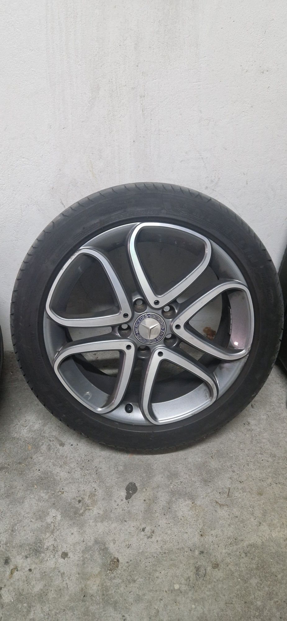 Jantes Mercedes 17 Avantgarde originais Originais com pneus Michelin
