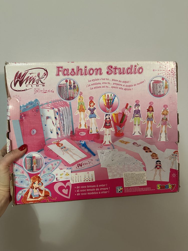 Smoby студія моди winx , іграшка для дівчинки від 3 років