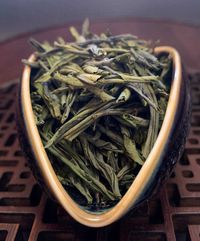 Китайский зеленый чай Луань Гуапянь премиум чай 50г