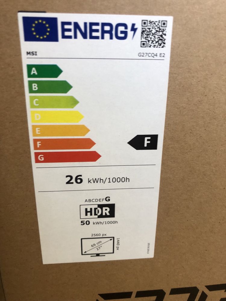 Monitor MSI 7CQ4 E2 27''