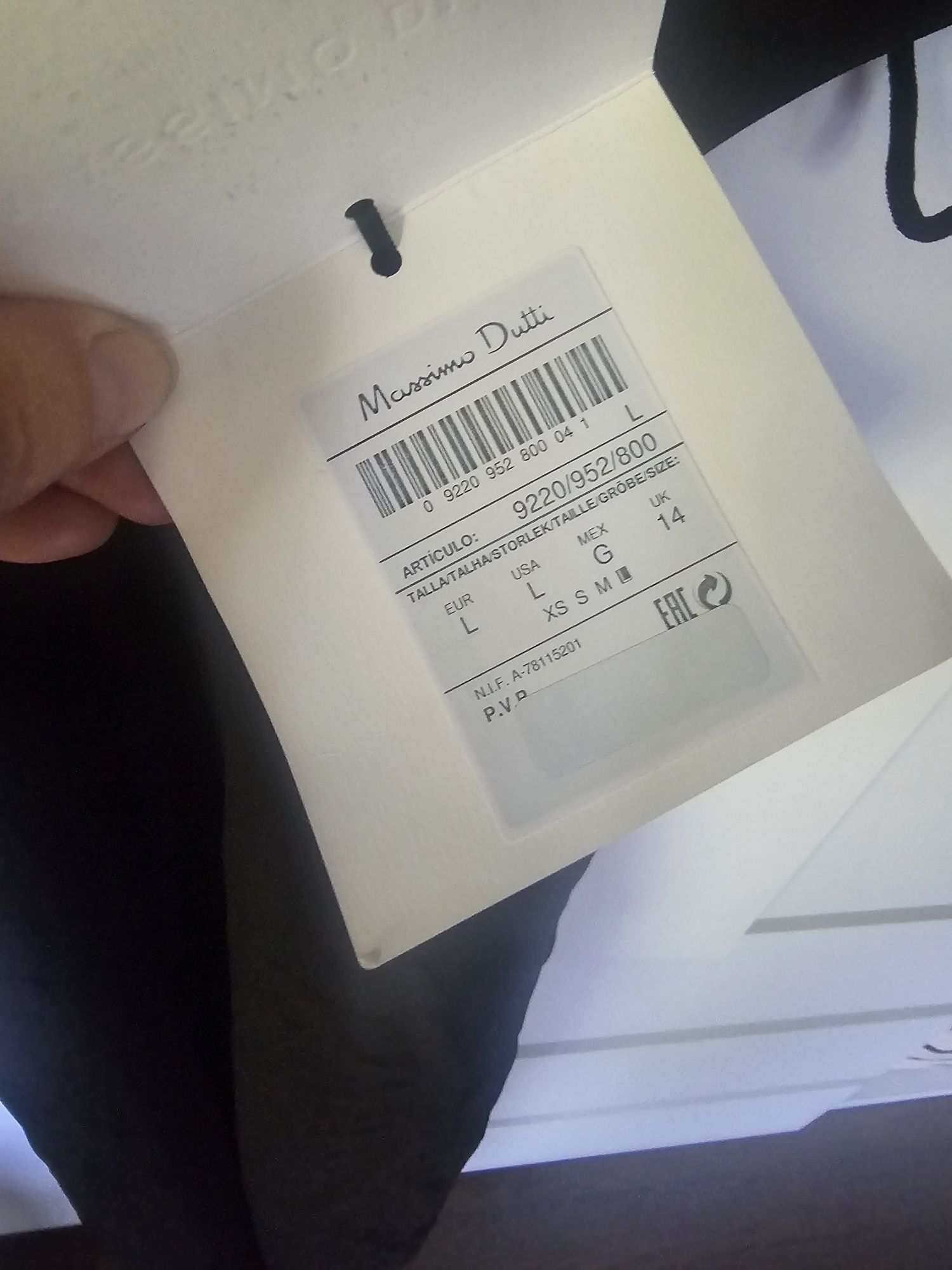 Nowa z metkami sukienka Massimo Dutti  STUDIO rozmiar L