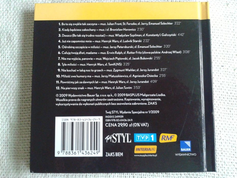 Robert Janowski - Song.PL CD
