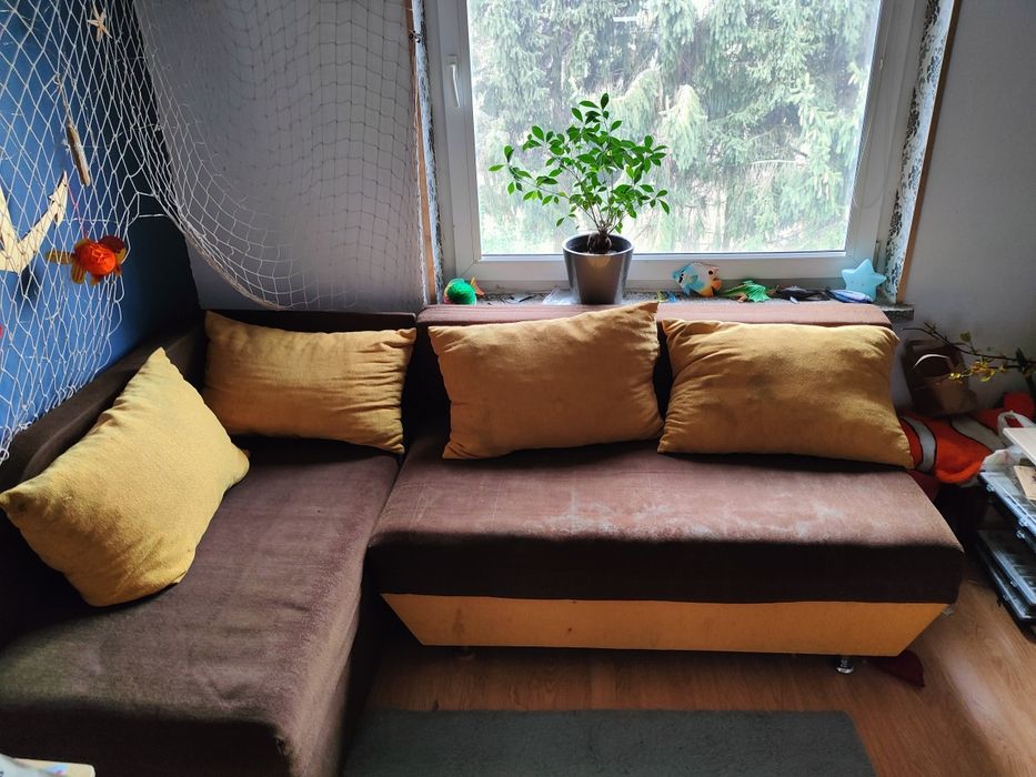 Oddam za darmo narożnik, używany wymaga przeprania