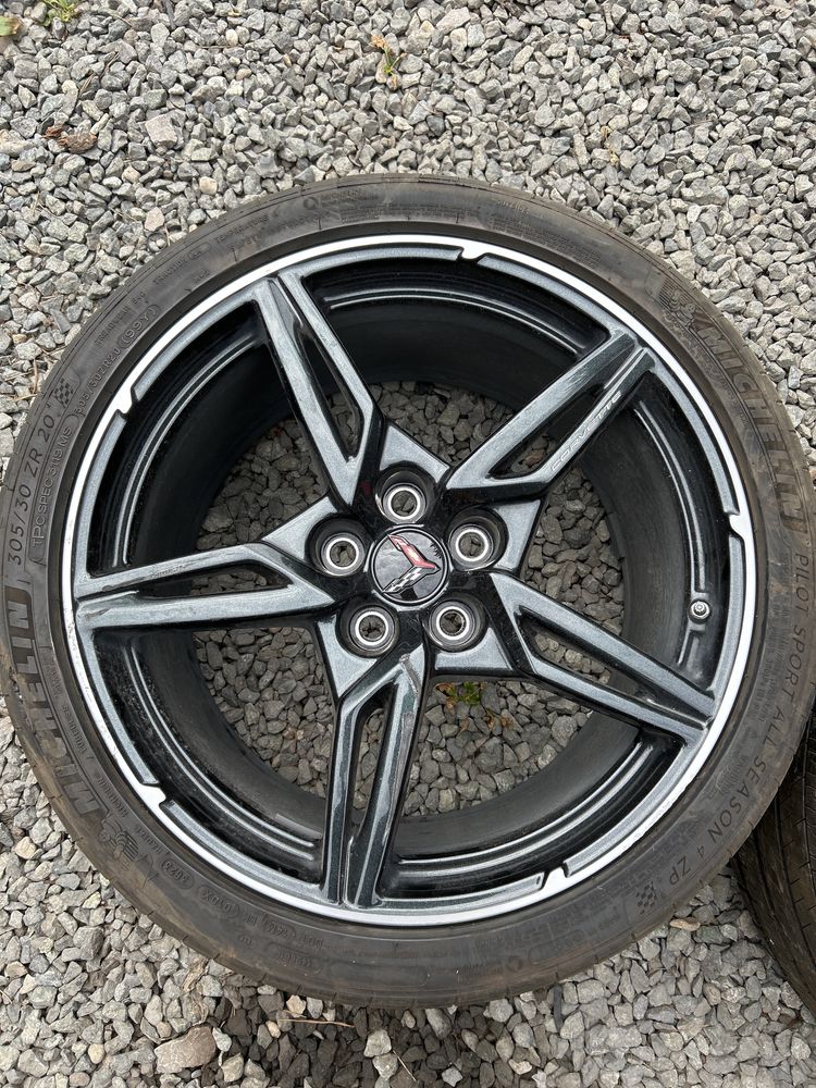 Chevrolet corvette c8 felgi koła felga 20 cali 11j oryginał