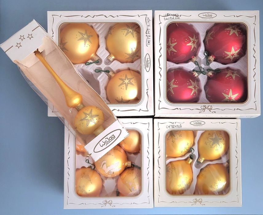 Wyjątkowe Bombki na choinkę Ozdoby Świąteczne