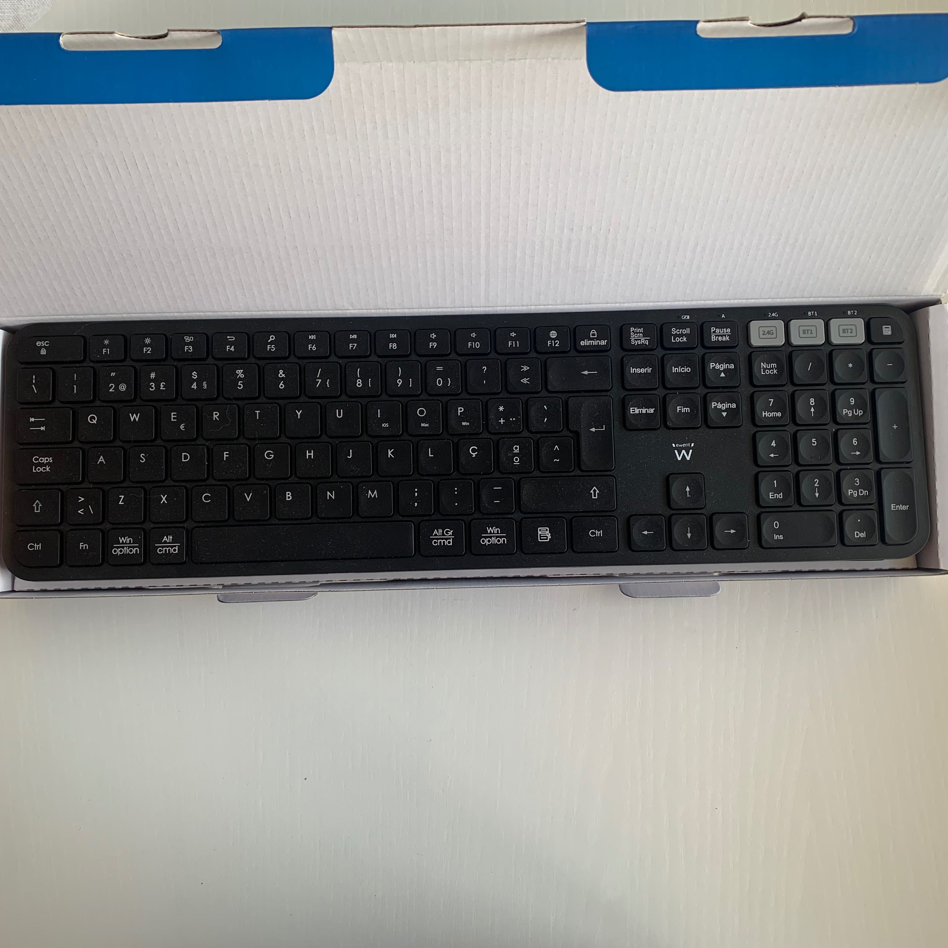 Teclado EWENT EW3277 Wireless/Bluetooth