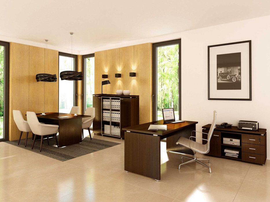 Komplet mebli do gabinetu, biura od producenta