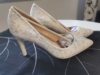 Buty czółenka damskie na obcasie NOWE
