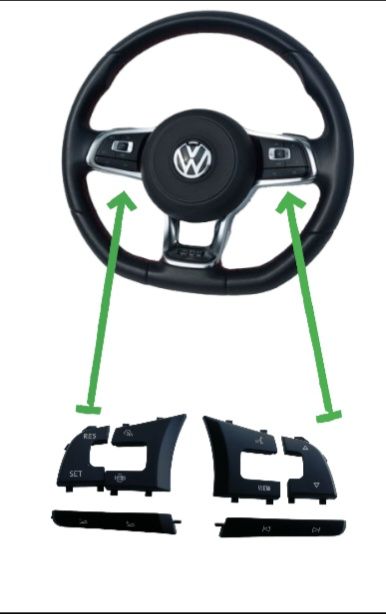 Przycisk Multifunkcji Volkswagen Golf 7 R GTI GTE GTD Passat Wysyłka