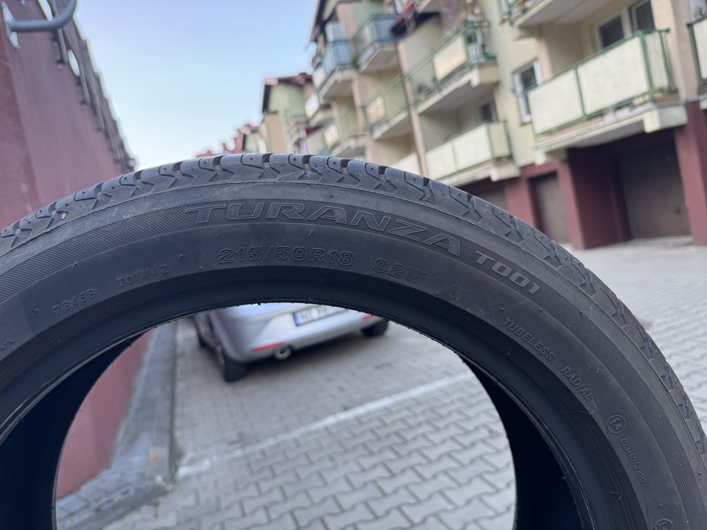 Opony Bridgestone Turanza T001 215/50R18 92W (Letnie)