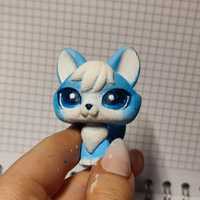 LPS custom oryginalny unikat g2 lis lisek fox Blue Ice na zamówienie