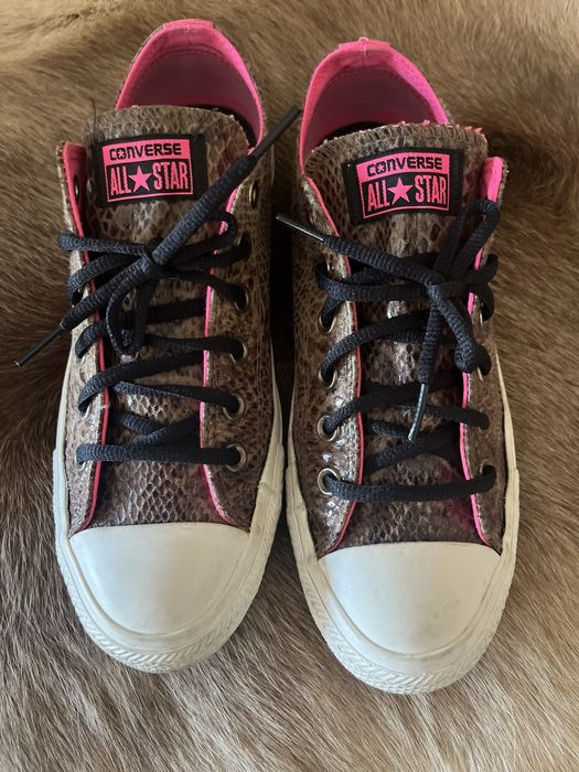 Tenis All Star pele Animal Print