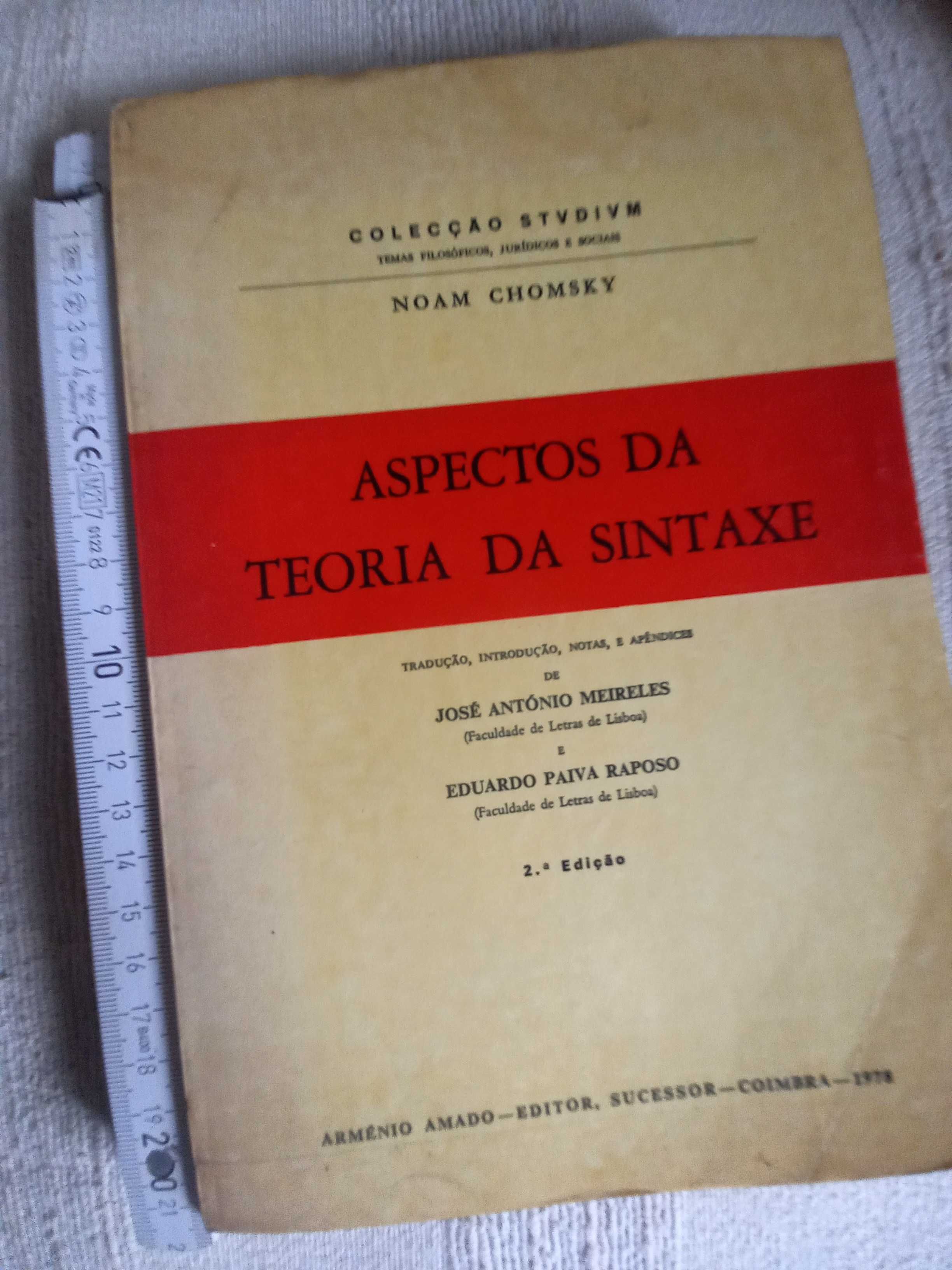 Livro de Noam Chomsky Aspectos da Teoria da Sintaxe