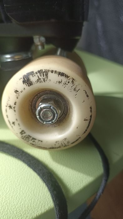 Patins De 4 Rodas Patinagem Artística Criança/Adulto Preto