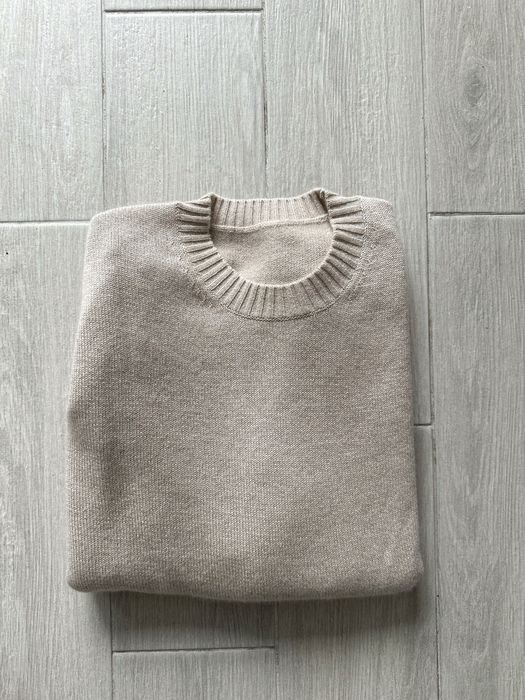 Suitsupply светр чоловічий кашемір бежевий коричневий XL