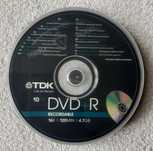 Płyty DVD+R, DVD-R firm TDK o pojemności 4,7 GB (10 sztuk)