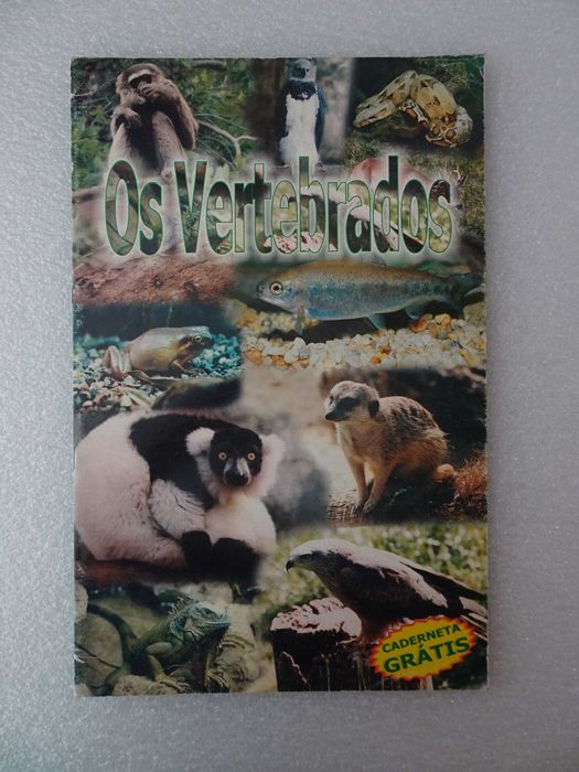 Caderneta de cromos vazia Os Vertebrados