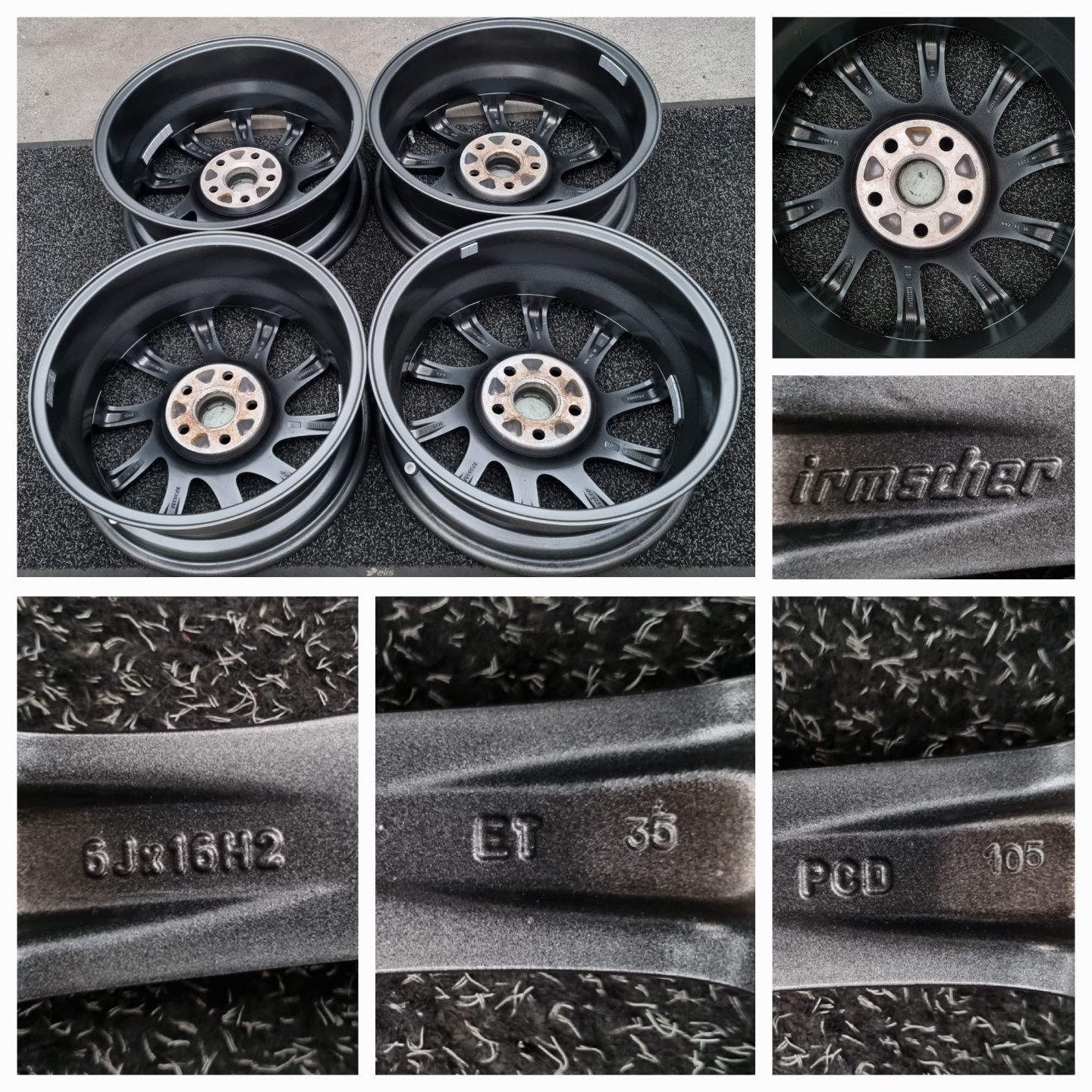 Felgi Alu 16" Opel Astra K J Mokka Chevrolet Aveo Cruze Trax 5x105