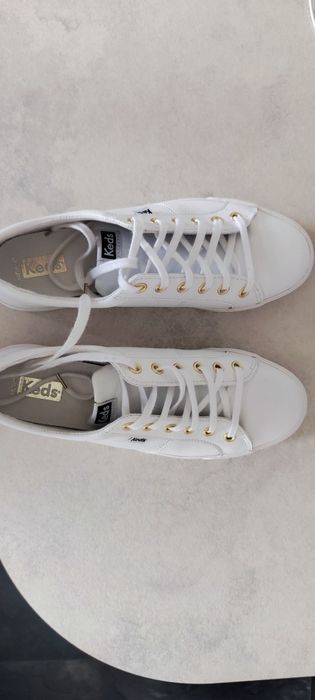 Кеды кожаные фирменные KEDS