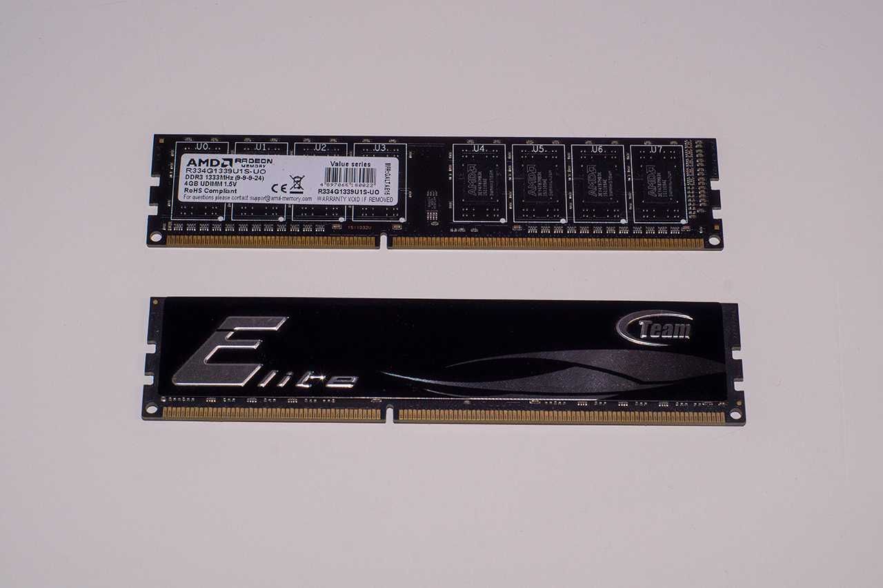 ‼️Оперативна пам'ять Team DDR3 8 Гб 1333 Mhz (2 планки х4 Гб) комплект