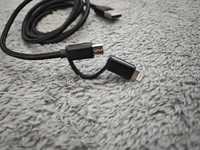 Kabel 2W1 USB na Micro USB+ Lightning