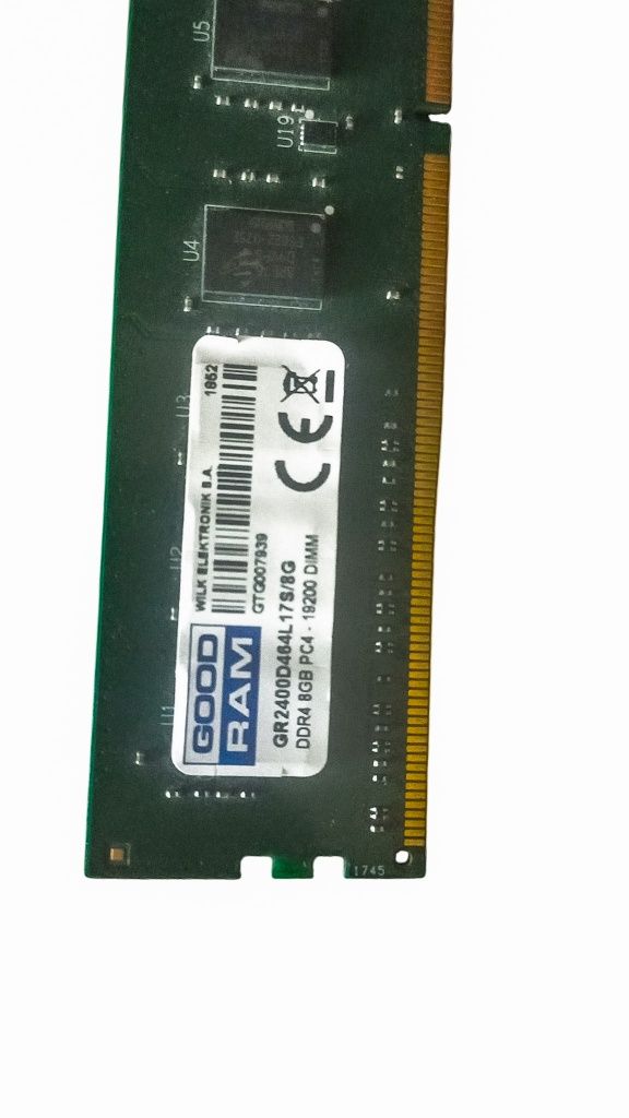 Pamięć RAM 8GB DDR4 2400MHz Goodram Dimm