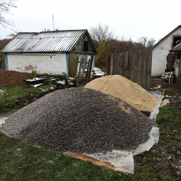 ЗА ЦІНАМИ ВИРОБНИКА Доставка пісок, щебінь, відсів, від 1 до 25тонн.