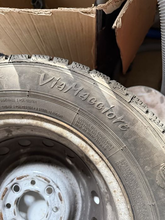 Зимові шини Premiorri 175/70 R13 82T з дисками Ваз 2107