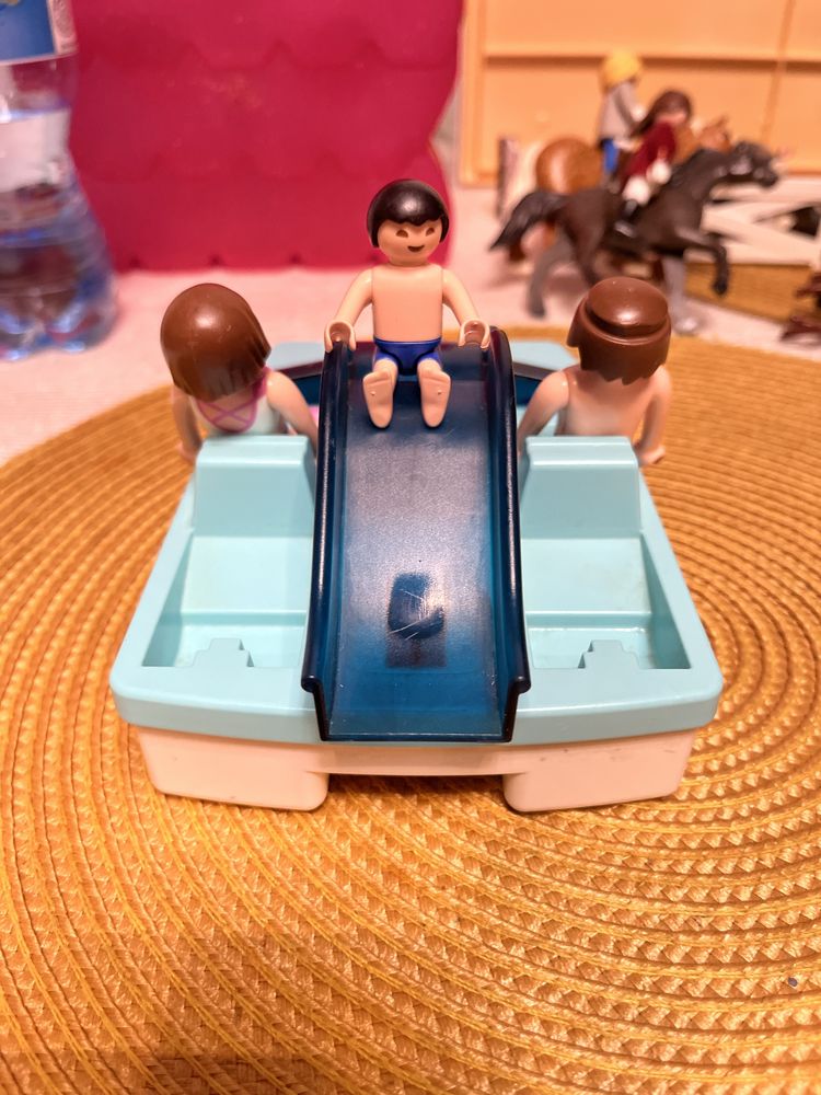 Playmobil rodzina rower wodny