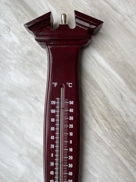 Метеостанция настенная современная Барометр Термометр винтажный стиль