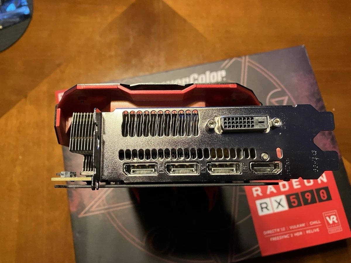RX 590 8gb DDR5 RED DEVIL power color