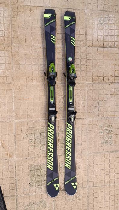 Skis Fischer F17 Progressor 167cm + Brake Fischer RS10