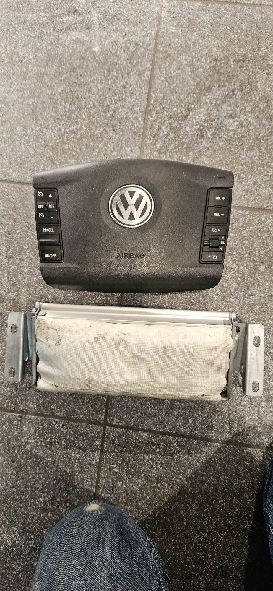 Vw Touareg Poduszki Airbag Kierowcy pasazera