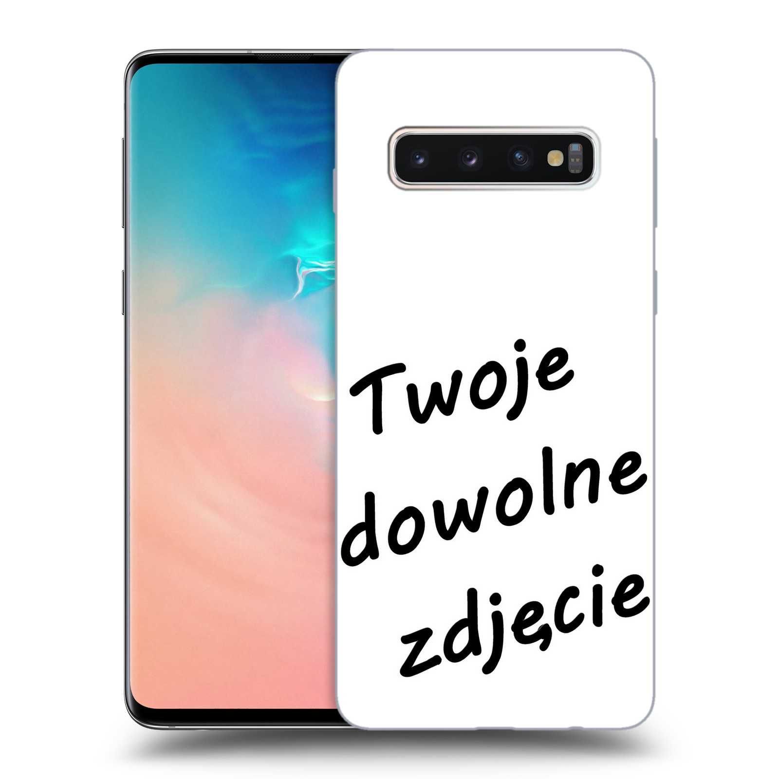 Samsung Galaxy S10 Plus PERSONALIZOWANE etui case na telefon ZE ZDJĘCI