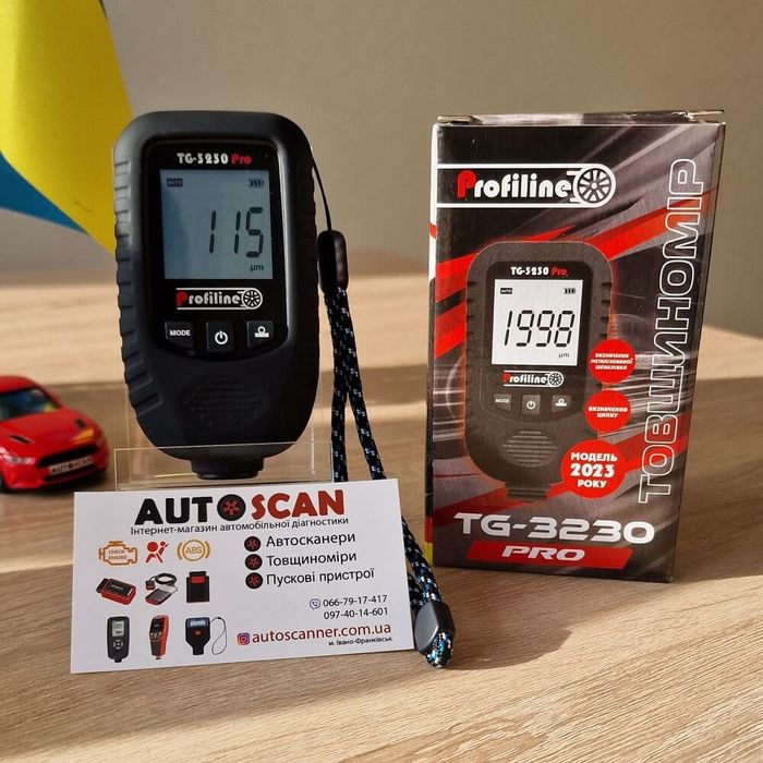 Товщиномір Profiline TG-3230 Pro. Гарантія 18 місяців!
