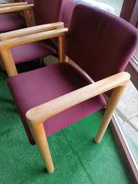 Krzesło biurowe 6 szt z Niemczech masywne fotel