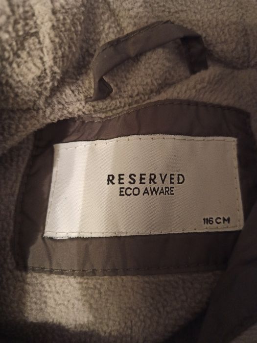 Zimowa Kurtka reserved chłopięca 116