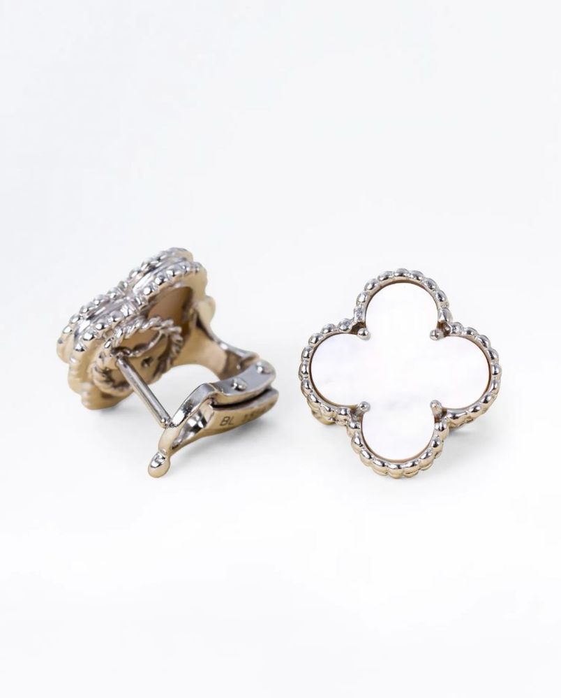 Van Cleef / ван клиф, набор, серьги, подвеска