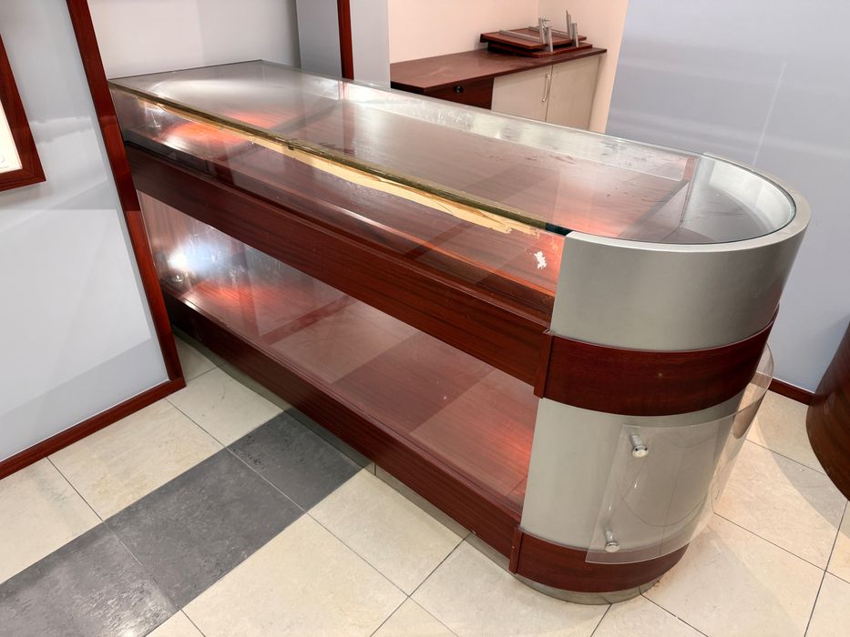 Meble ekspozycyjne jubilera/lombardu/zegarmistrza