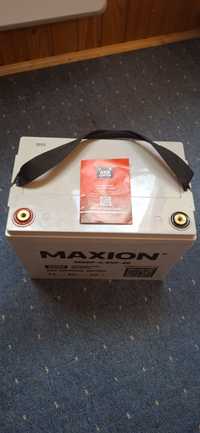 Акумулятор ,Тягова акумуляторна батарея AGM MAXION MXBP 6-EVF-80 (12V,