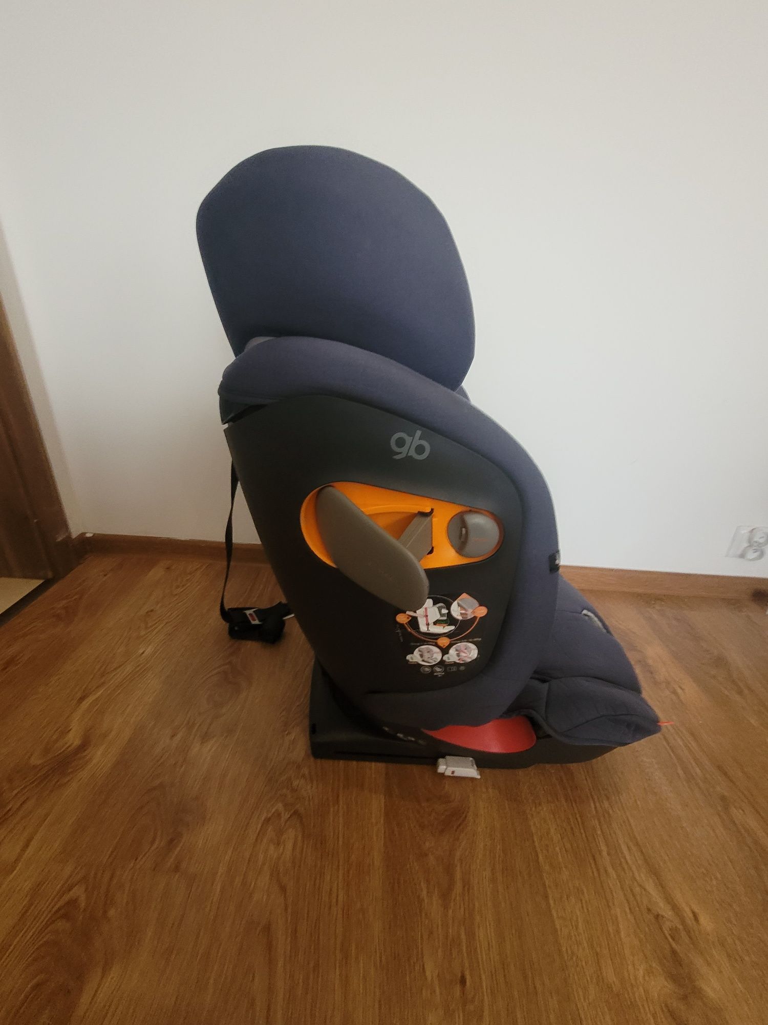 Fotelik Cybex GB Everna 9-36kg 4 gwiazdki ADAC super stan