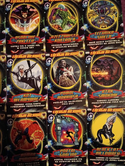 Karty Marvel Spider Man Heroes & Villains